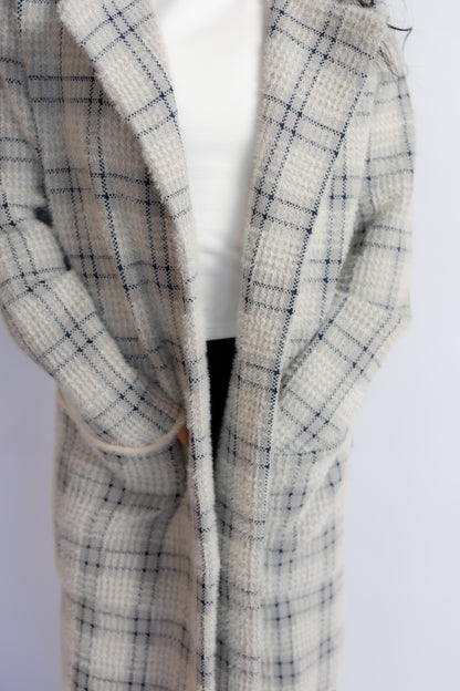 Marlo Plaid Coat