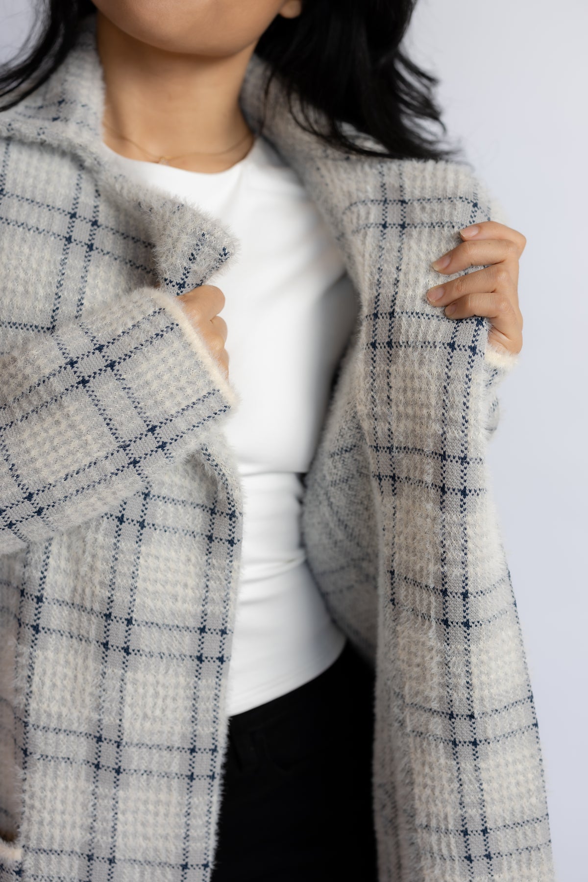 Marlo Plaid Coat