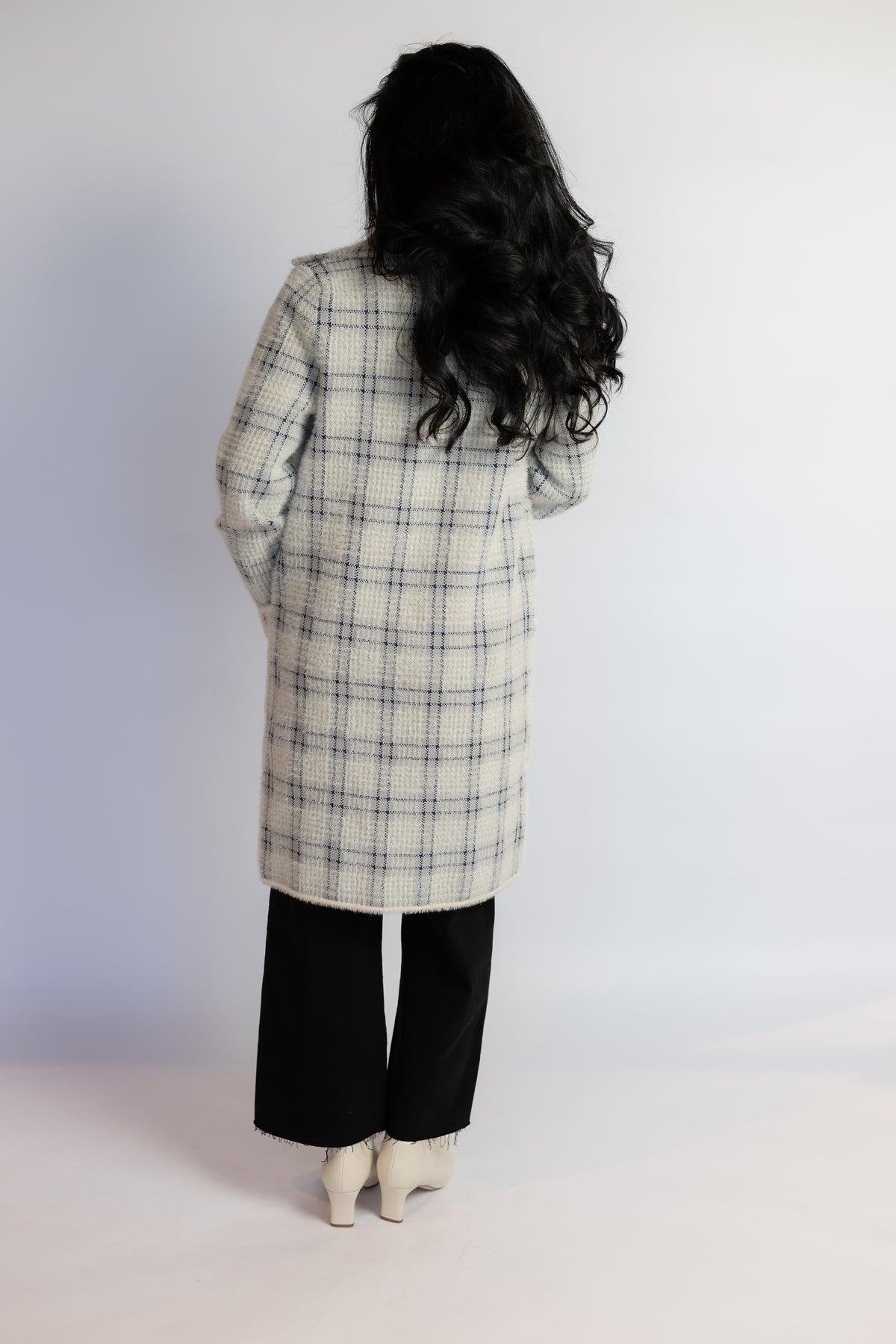 Marlo Plaid Coat