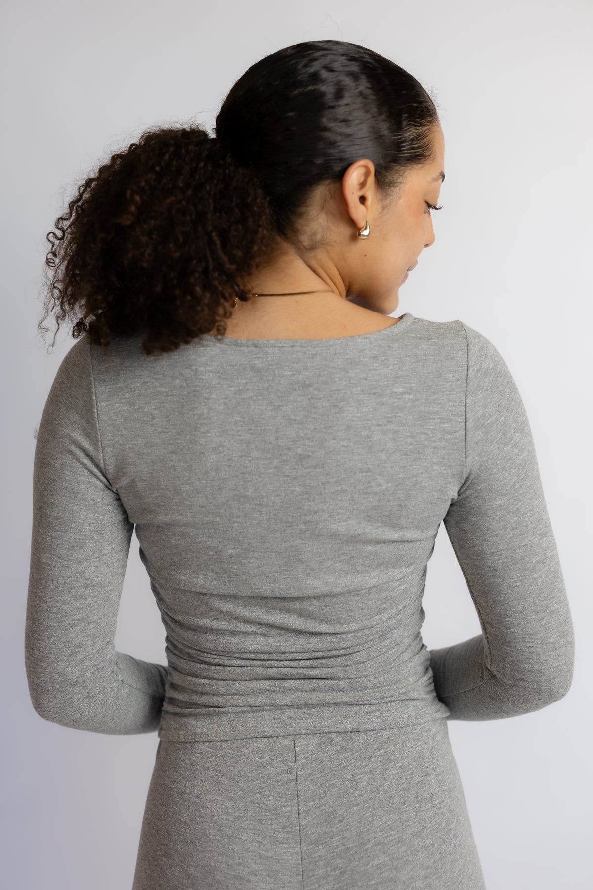 Page Turner Ruched Top