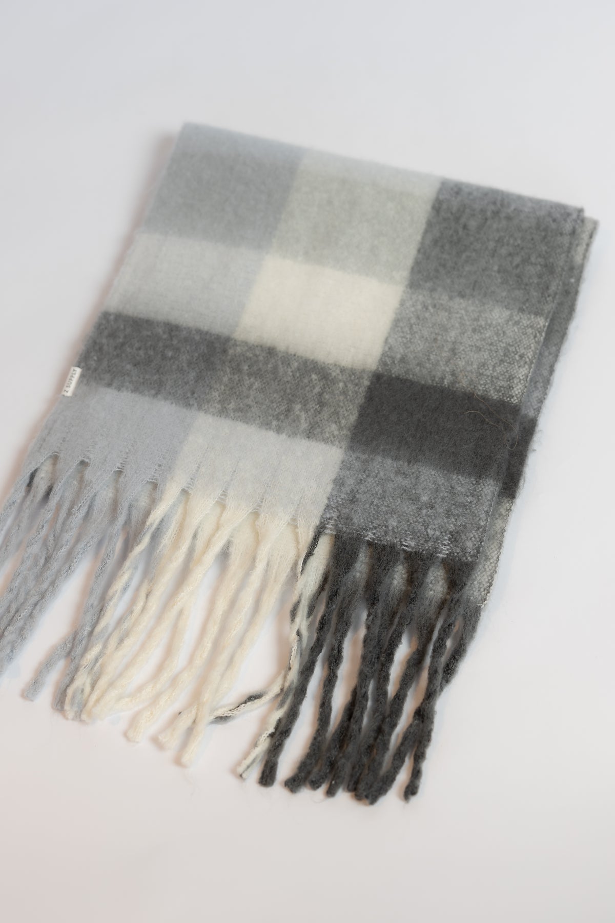 Plaid I Met You Scarf
