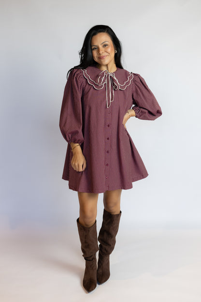 The Perfect Piece Collar Mini Dress