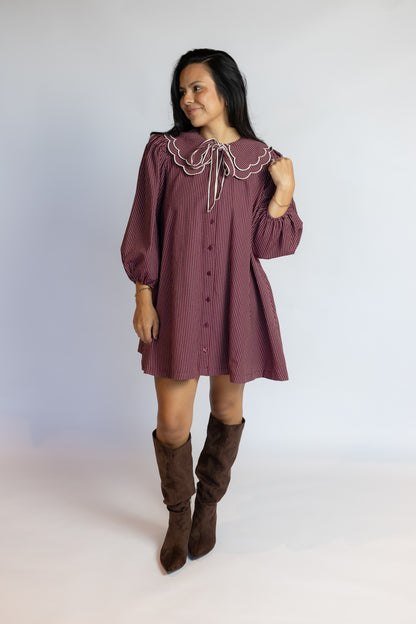 The Perfect Piece Collar Mini Dress