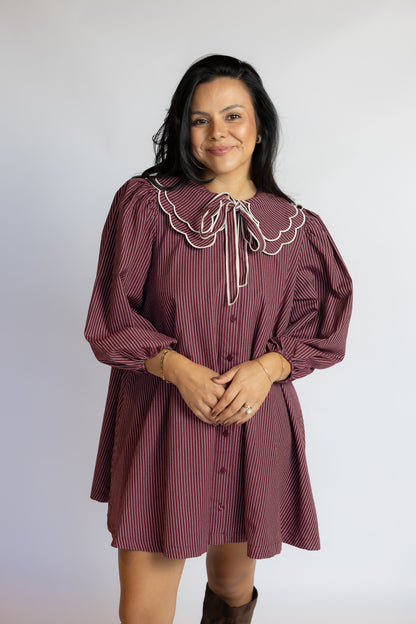 The Perfect Piece Collar Mini Dress