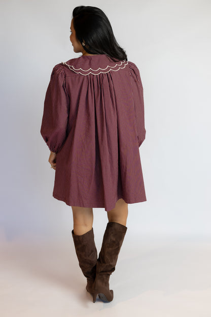 The Perfect Piece Collar Mini Dress