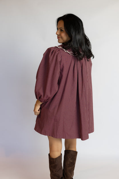 The Perfect Piece Collar Mini Dress