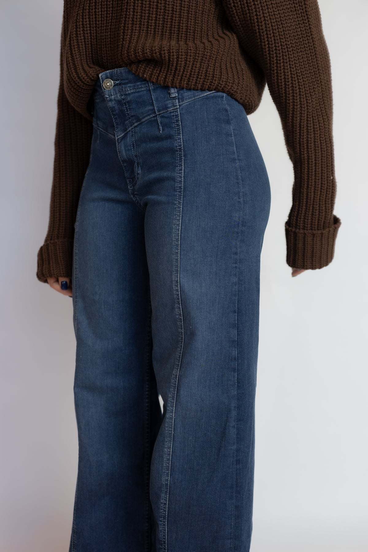 Libre Wide Leg Denim Lock And Key