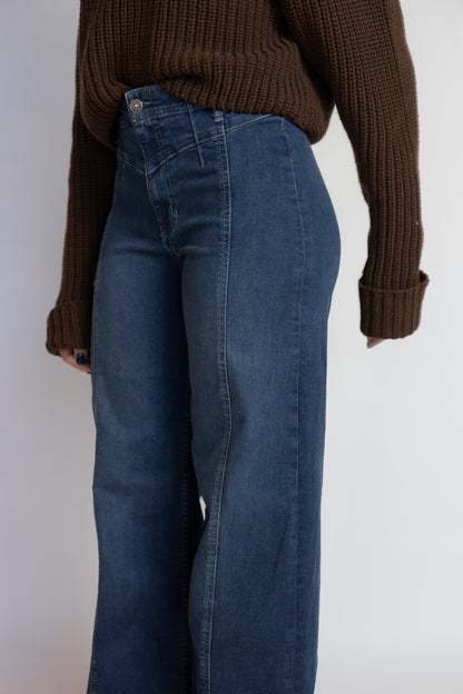 Libre Wide Leg Denim Lock And Key