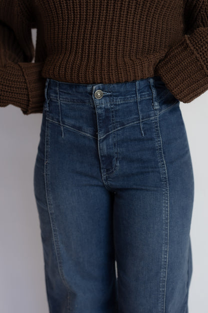 Libre Wide Leg Denim Lock And Key
