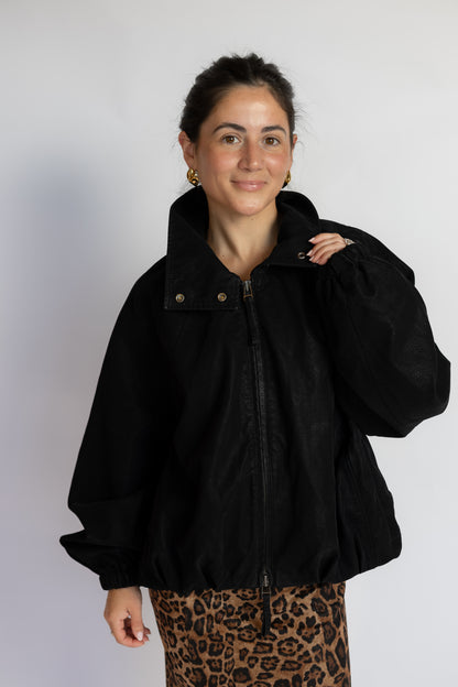 Chelsea Vegan Suede Jacket