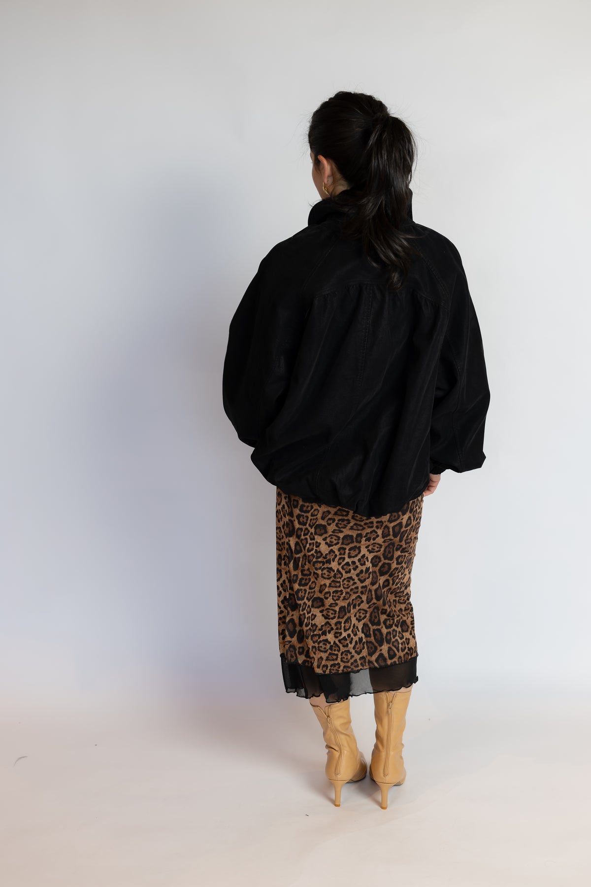 Chelsea Vegan Suede Jacket