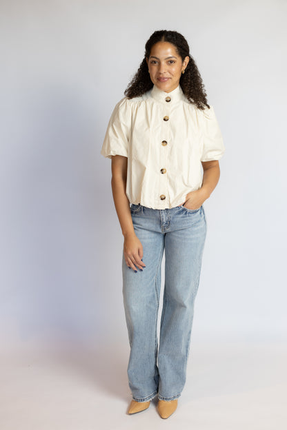Put Down Roots Button Up Top
