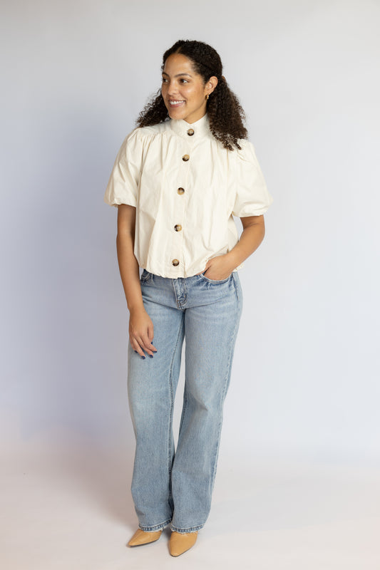 Put Down Roots Button Up Top