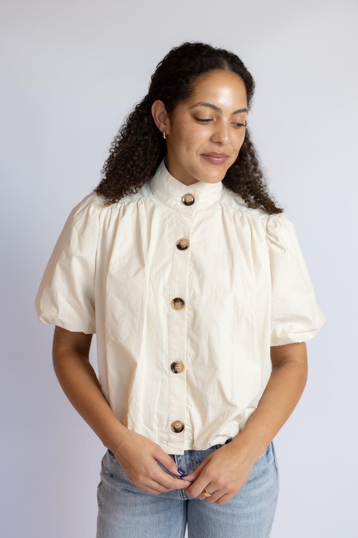 Put Down Roots Button Up Top