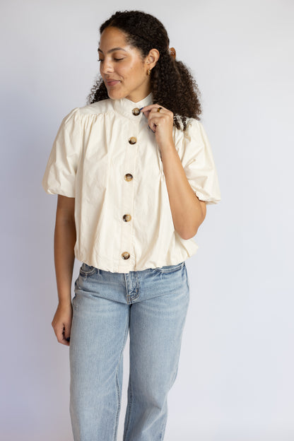 Put Down Roots Button Up Top
