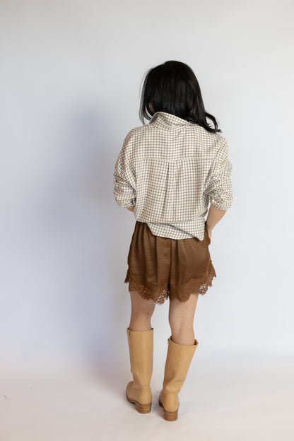 Bank Bar Lace Shorts