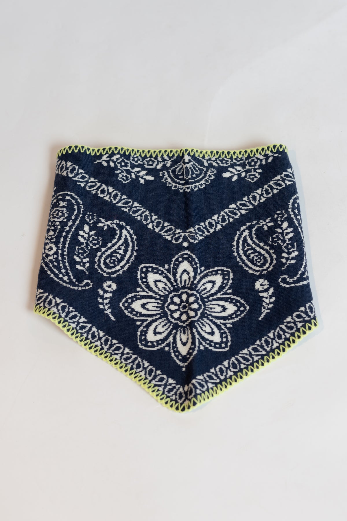 Carmen Knitted Triangle Bandana