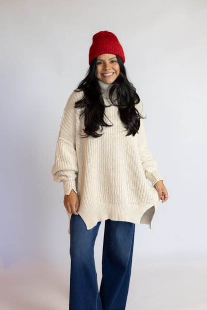 Worn Thru Turtle Sweater