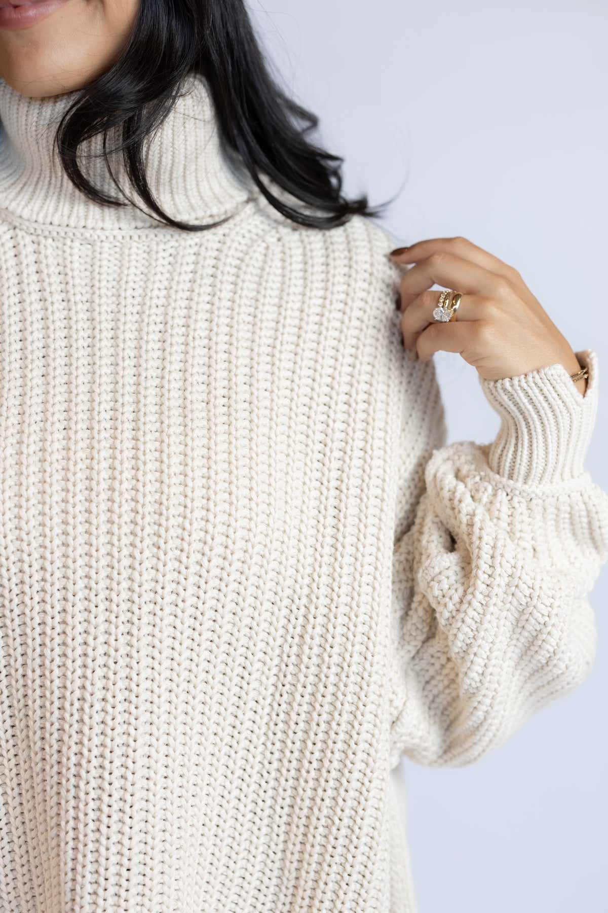 Worn Thru Turtle Sweater