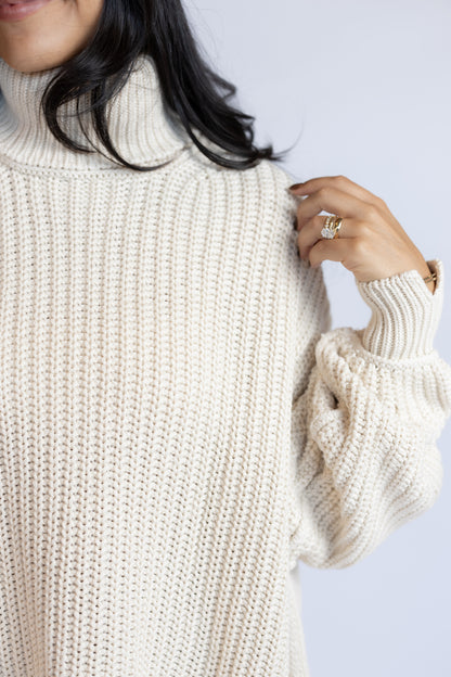 Worn Thru Turtle Sweater