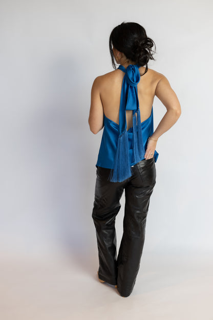 Helen Fringe Halter Top