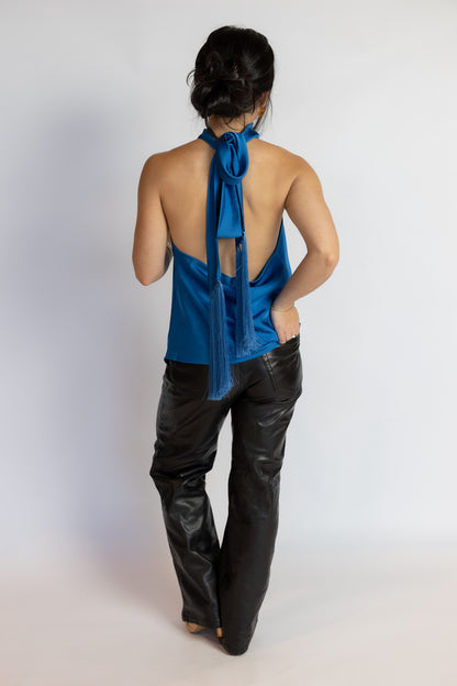 Helen Fringe Halter Top