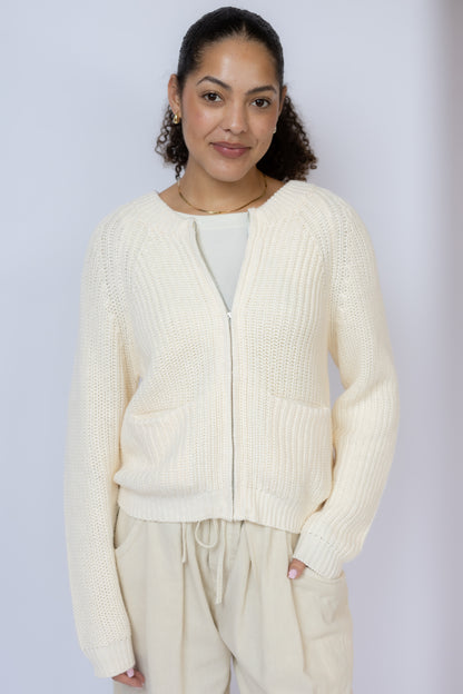 Weston Zip Up Sweater