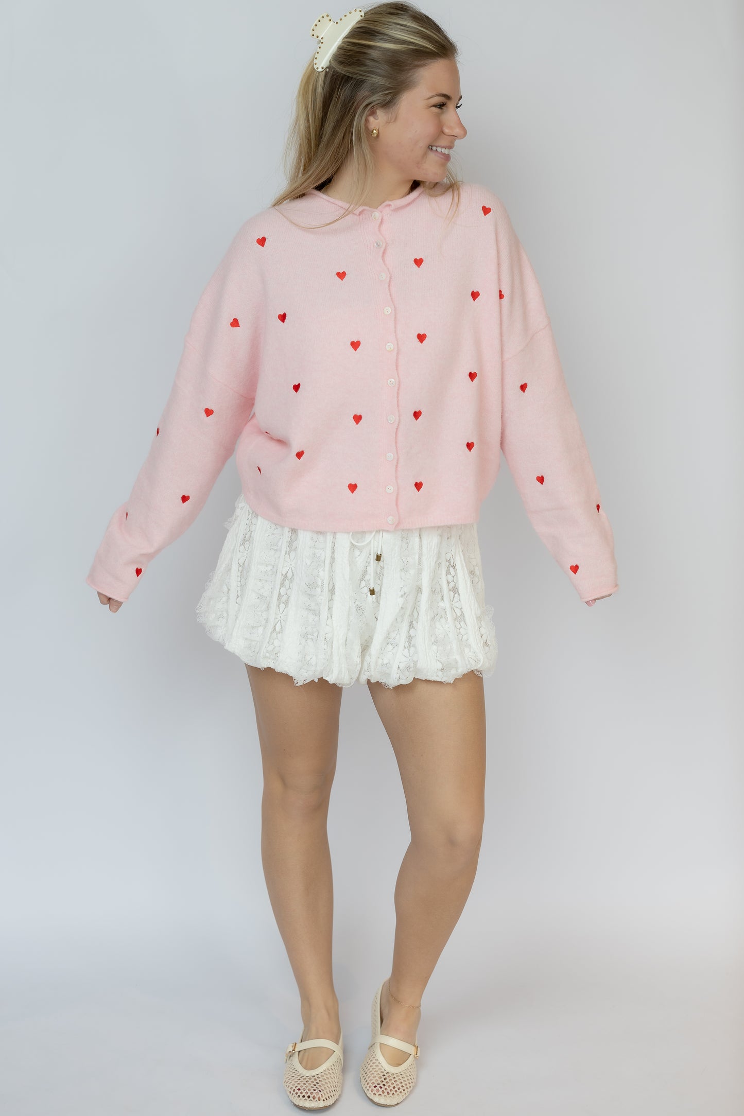 Heartstrings Button Cardigan