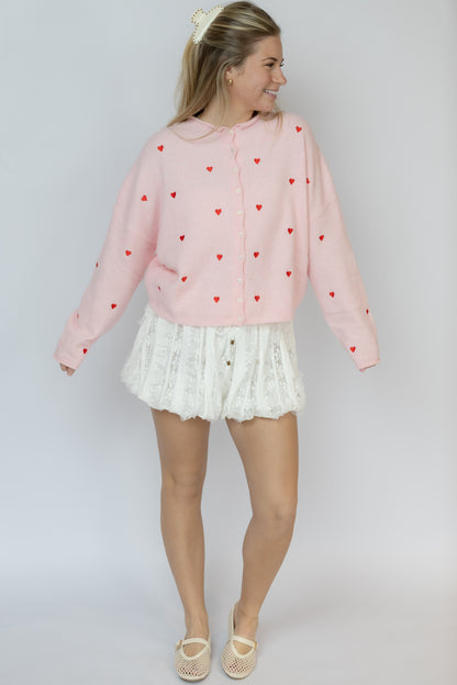 Heartstrings Button Cardigan