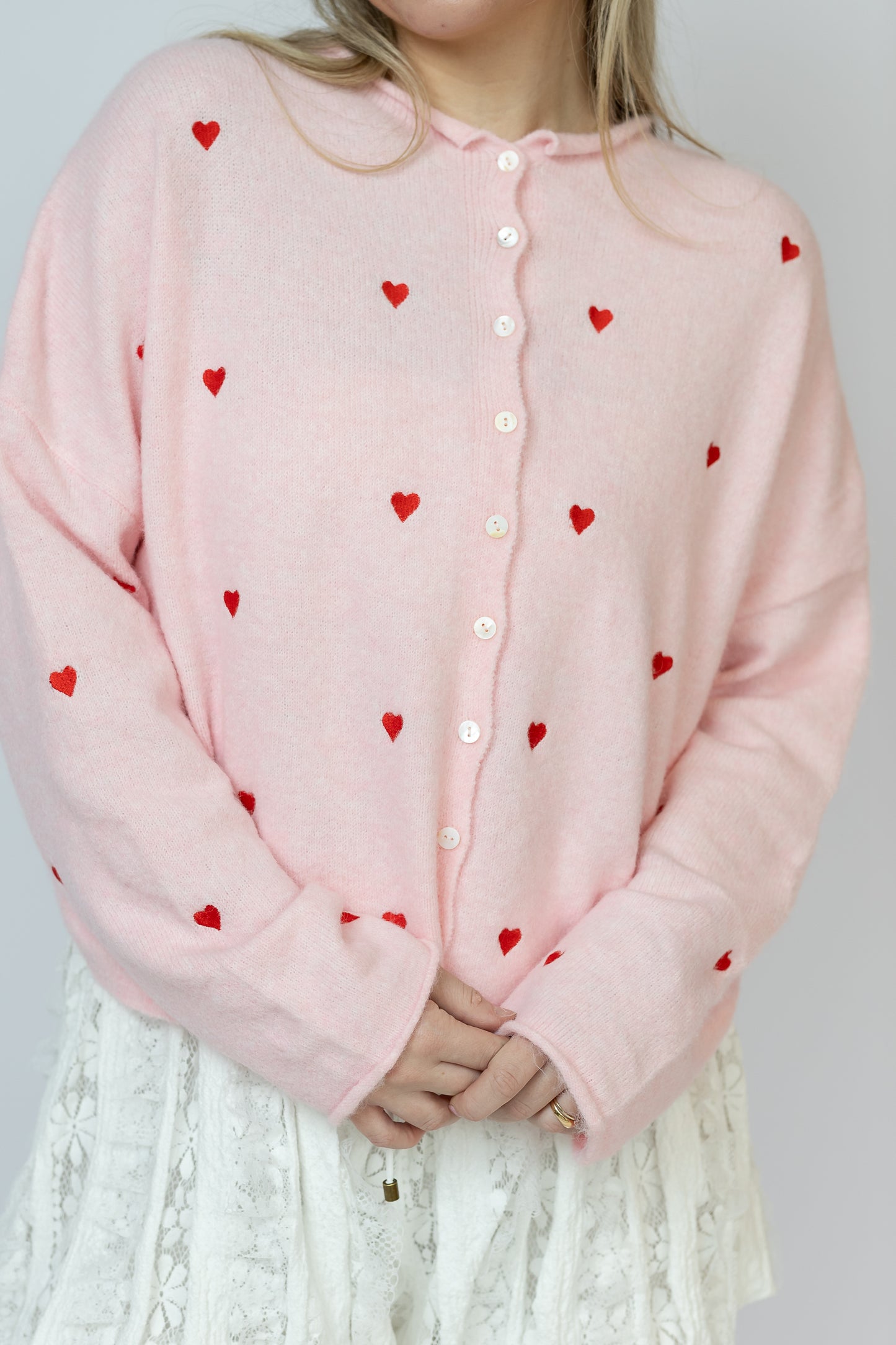 Heartstrings Button Cardigan