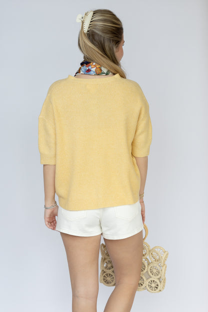 Tide Me Over Button Cardi
