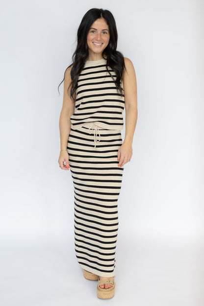 Emori Striped Skirt