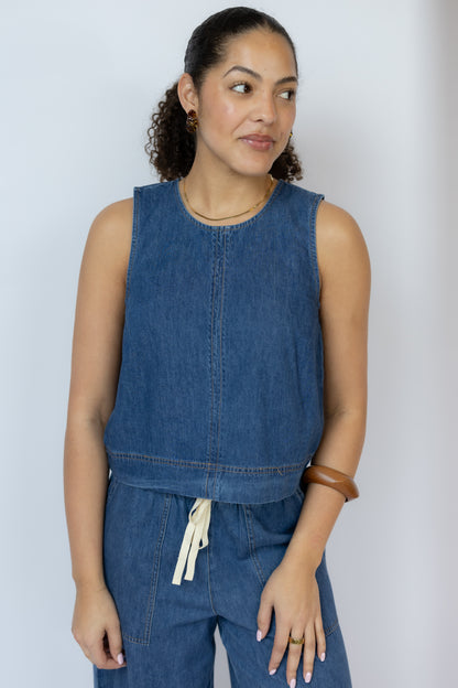 Daycation Denim Utility Pant