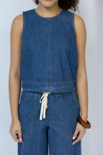 Daycation Denim Utility Pant