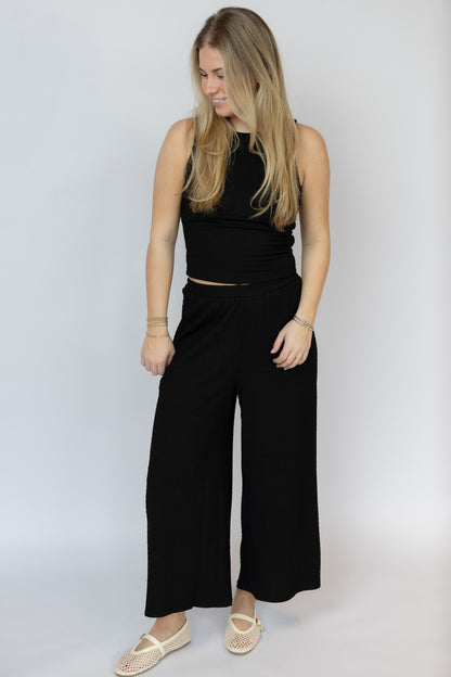 Howdy Honey Textured Pants
