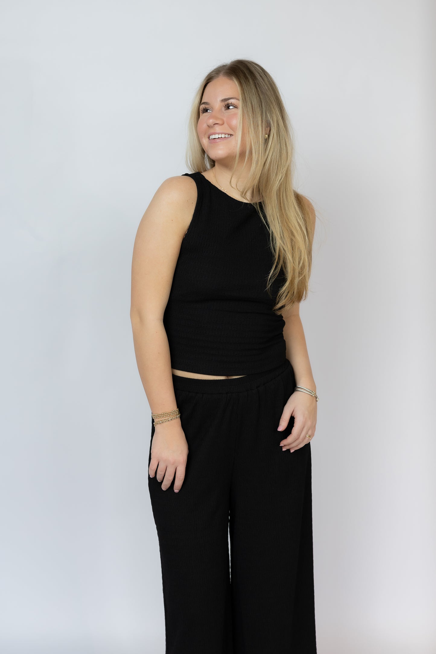 Howdy Honey Textured Pants