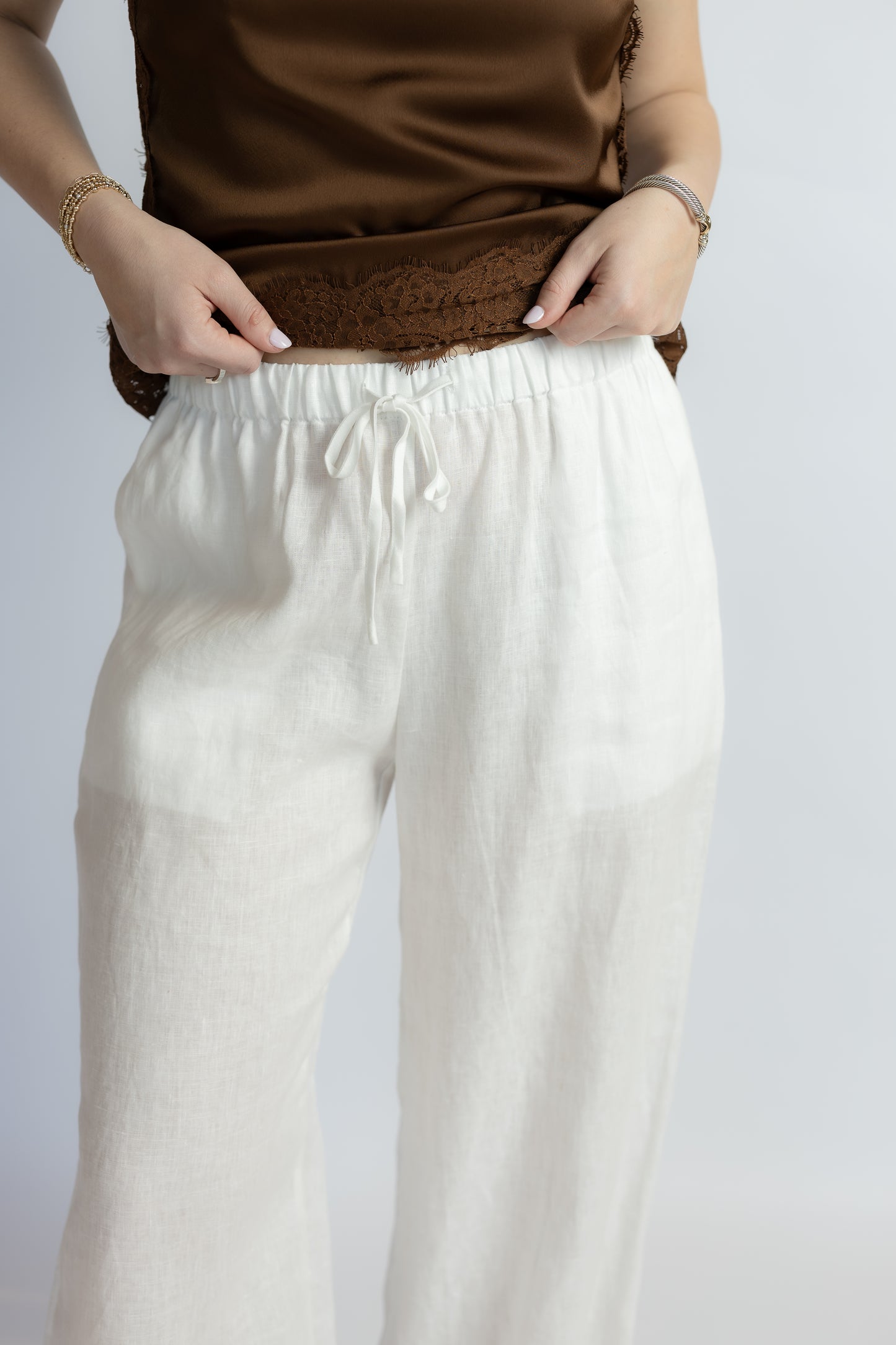 Here & There Linen Pants