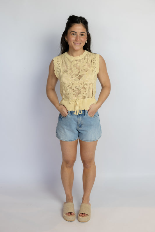 Jackie Loose Denim Shorts