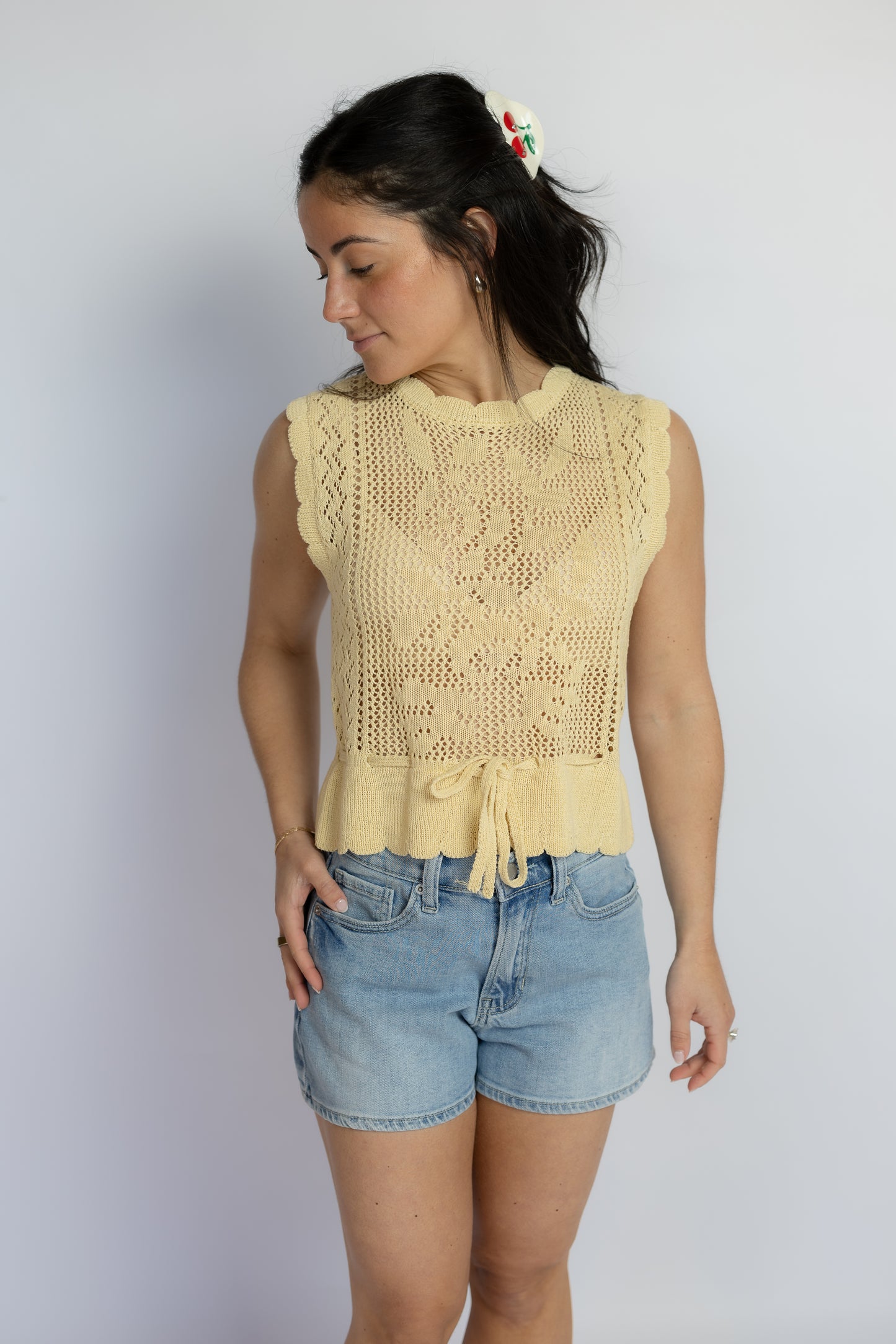 Jackie Loose Denim Shorts