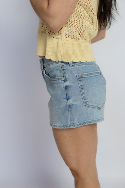 Jackie Loose Denim Shorts
