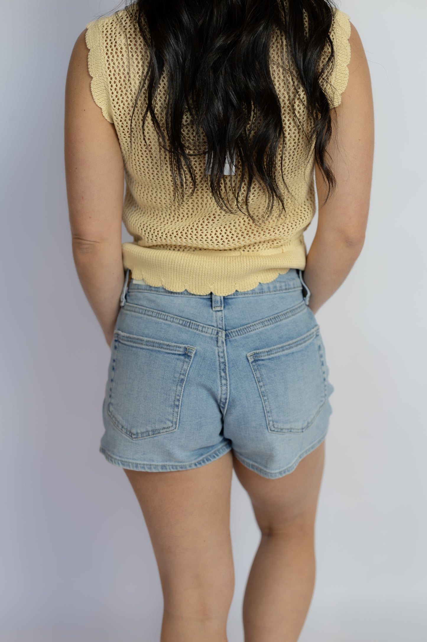 Jackie Loose Denim Shorts