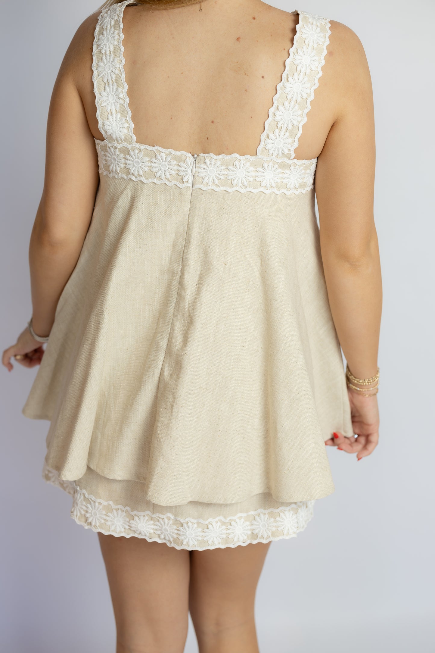 Juno Linen Mini Dress