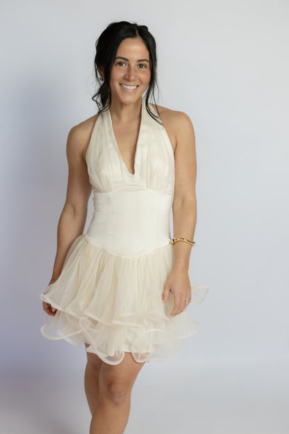 Fresh Eyes Tulle Mini Dress
