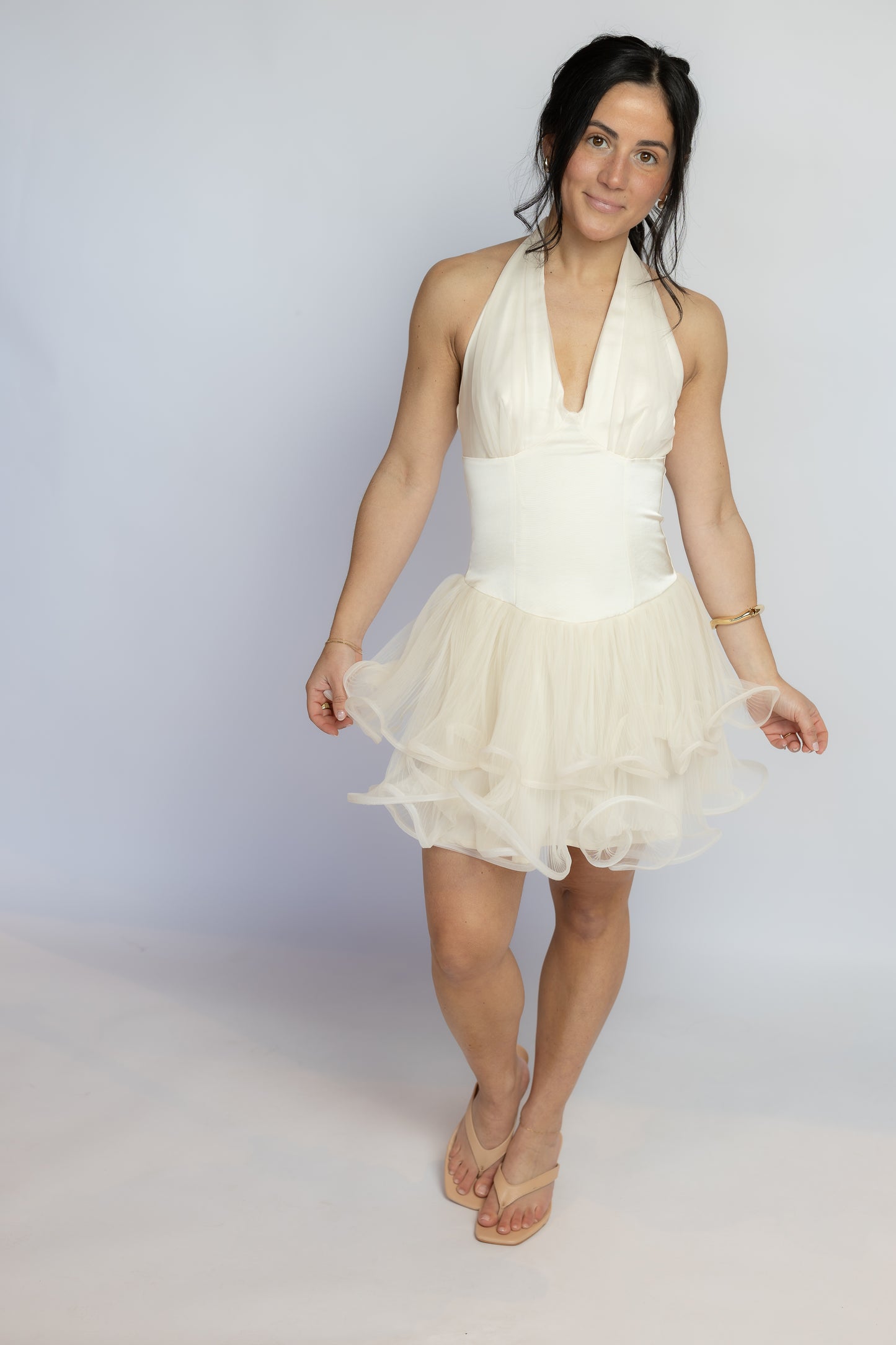 Fresh Eyes Tulle Mini Dress
