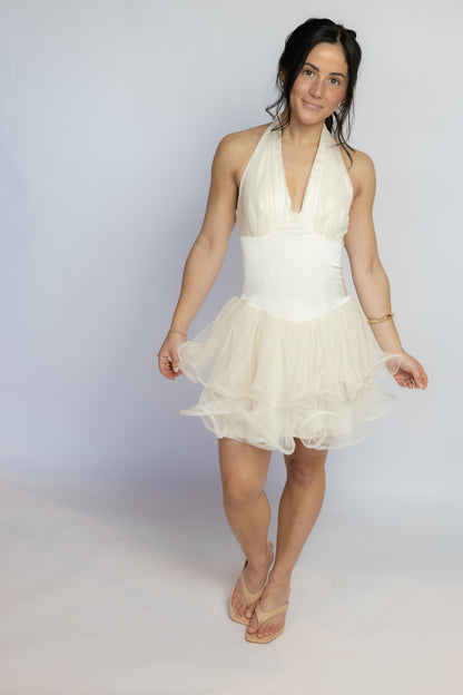 Fresh Eyes Tulle Mini Dress