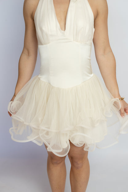 Fresh Eyes Tulle Mini Dress
