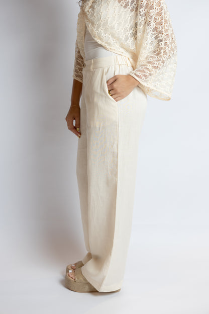 Go Back Wide Leg Trousers