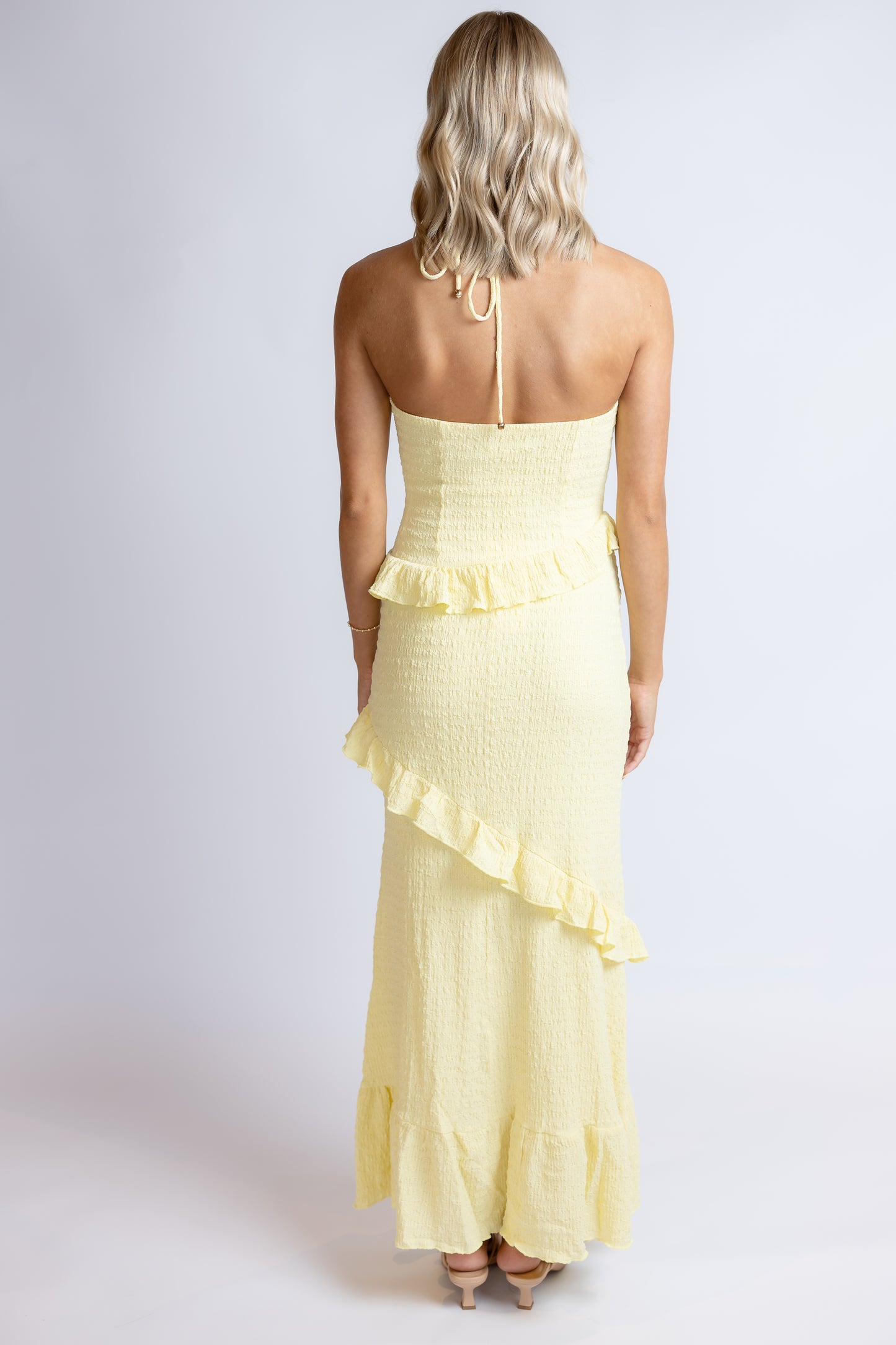 Sophia Crinkle Maxi Dress