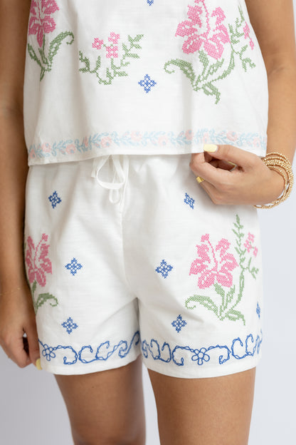 Emerald Isle Embroidered Set