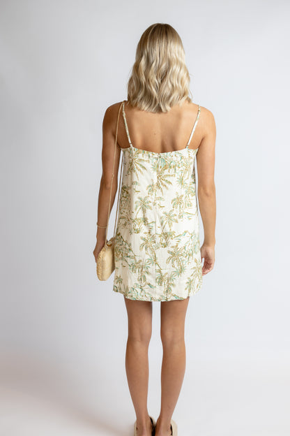 Maude Tiki Tide Mini Dress